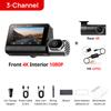 70mai 4K T800 3-Channel Dash Cam, Front Rear Interior Triple HDR, Supercapacitor Built-in GPS&ADAS, 24H Parking Guardian 4G LTE