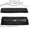 Electronic Keyboard Cover, Electronic Piano Cover, Cloth Elastic Material, Adjustable, Lightweight, Key Cover, Storage, Protection, Dustproof, Black,