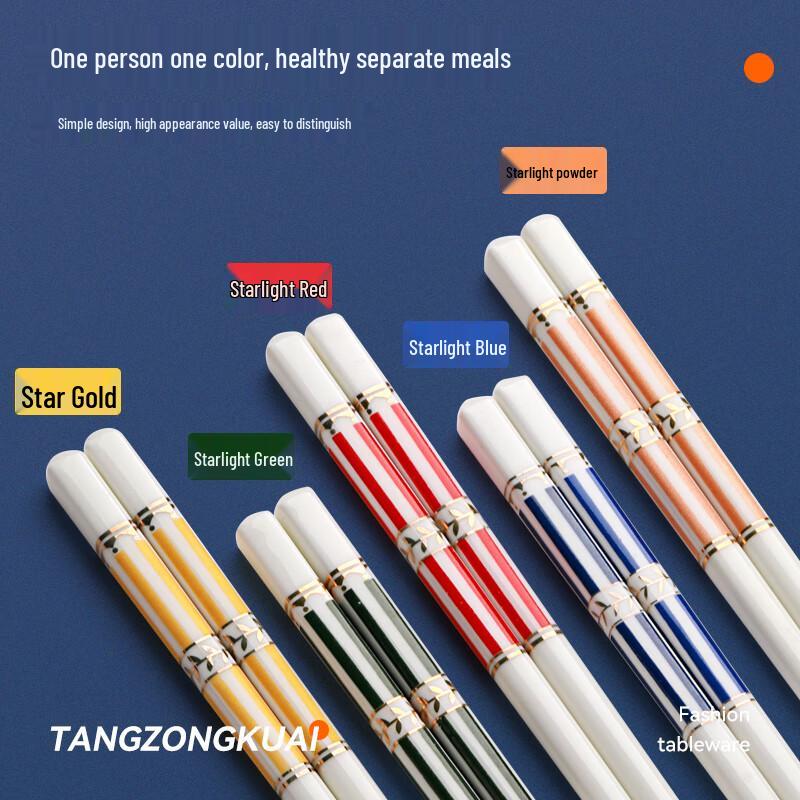 Керамические палочки для еды Tang Zong Kuai, набор из 5 пар