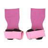 2PCS Weight Lifting Strap Cowhide Wrist Support Deadlift Grip for Weightlifting Bodybuilding Powerlifting Strength