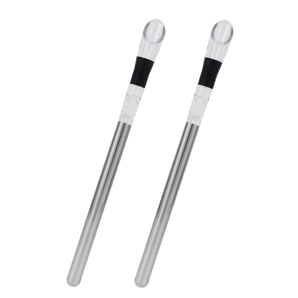 Охлаждающий кулер для бутылок вина, охладитель для льда, палочка для охлаждения, аэратор из нержавеющей стали, пробка для пивных напитков, замороженная палочка для барного инструмента