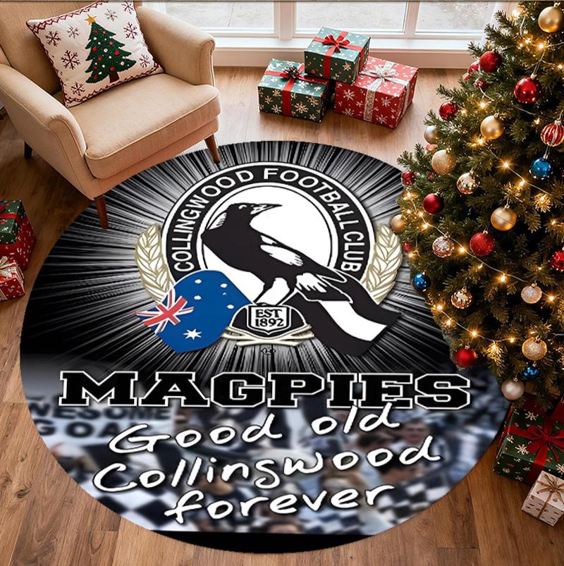 Football Club Pattern Round Rug, Indoor/Outdoor Mat, for Picnic, Gameroom, Bedroom, Office, Living Room, Home Decor Carpet, Birthday Gift