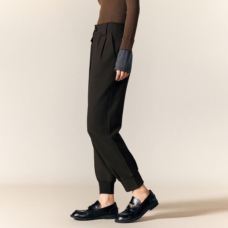 Gejin Women's Commuter Cuffed Casual Pants