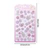 Nekoni 3D Cute Stickers Cartoon Animal Puff Sticker Diy Stickers For Scrapbooks Planner Journals Laptops Phone Case Decoration