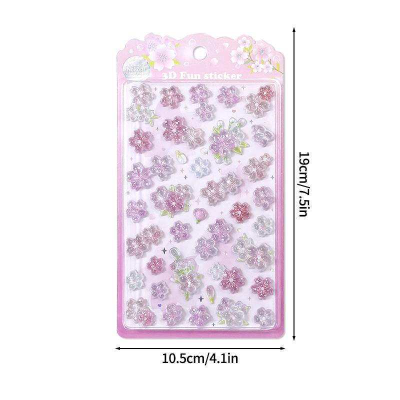 Nekoni 3D Cute Stickers Cartoon Animal Puff Sticker Diy Stickers For Scrapbooks Planner Journals Laptops Phone Case Decoration