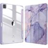 Умный чехол из ПУ для IPad Air 4-го 5-го IPad 10-го 10.9 Funda IPad Pro Air 12-го 11-го 11" 7-го 8-го 9-го 10.2 2 9.7 10.5 Прозрачная обложка