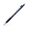 Механический карандаш Faber-Castell Grip 1347 0,7 мм с удобной резиновой зоной захвата, устойчивый к поломкам, тонкий стержень, металлический клип