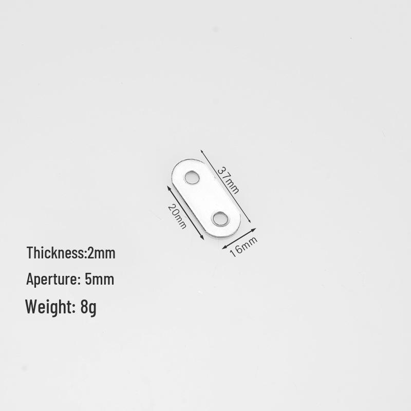 Угловой кронштейн усиления из нержавеющей стали, плоский и Г-образный, соединитель