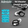 Mini Bluetooth Headphones Wireless 5.0 Ultra Long Standby Noise Cancelling Invisible Single-ear In-ear Headphones