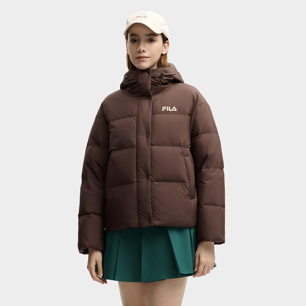 Fila Свободная фитнес пуховая куртка женская верхняя одежда F51W549905FBN