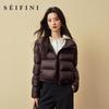 Женская легкая пуховая куртка SEIFINI