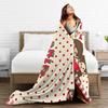Super Warm Blankets Kids Adult Picnic Cute Monchichis Throw Blanket  Flannel Bedspread For Couch Chair Sofa Bed Cover