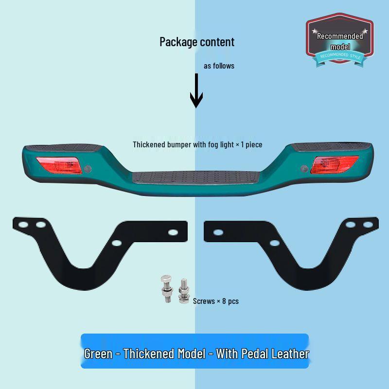 Fengjun 5 & 3 European Version Full Iron Rear Bumper for Great Wall Pickup