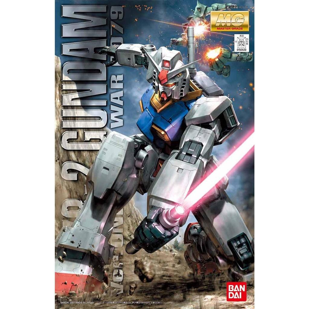 MG Gundam YEAR WAR 0079 Animation Color Version Suit 1/100 RX-78-2 Ver.ONE (Mobile Gundam)