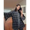 Plaid Long-Sleeved Shirt Men's Spring New Japanese-Style Retro High-Grade Fashion Brand Loose Casual Shirt Coat