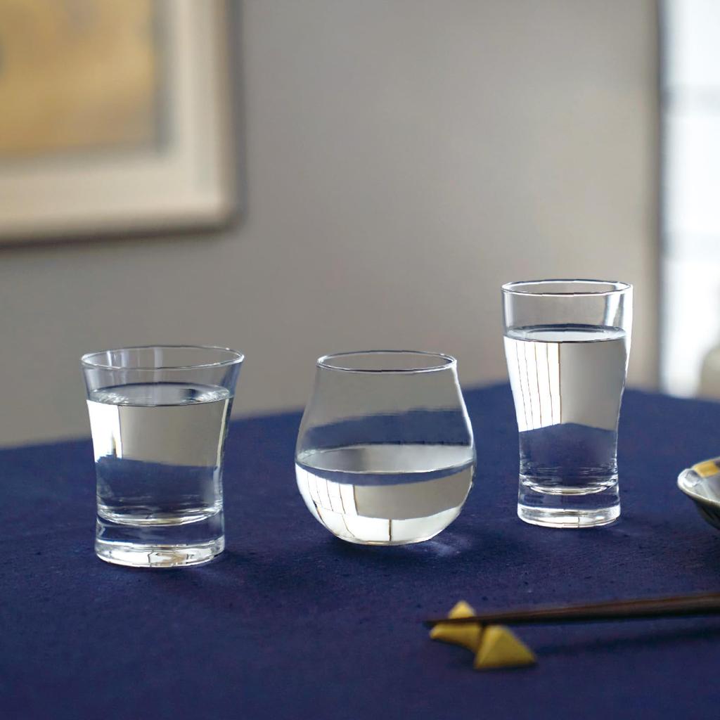 Toyo Sasaki Glass Sake Made in Dishwasher Sake Glass, "Fuwari" Series, 230ml, Japan, Safe, Cup, Glass, B-00317