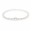 92.5 Silver Bracelet Silver Bracelet Silver Ball Bracelet Basic Mu211