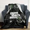 Gta Blanket Comfortable Suitable for Couch Livingroom Bedding Four Seasons Universal Modern Style Ideal Gift For Birthday Valentine'S Day