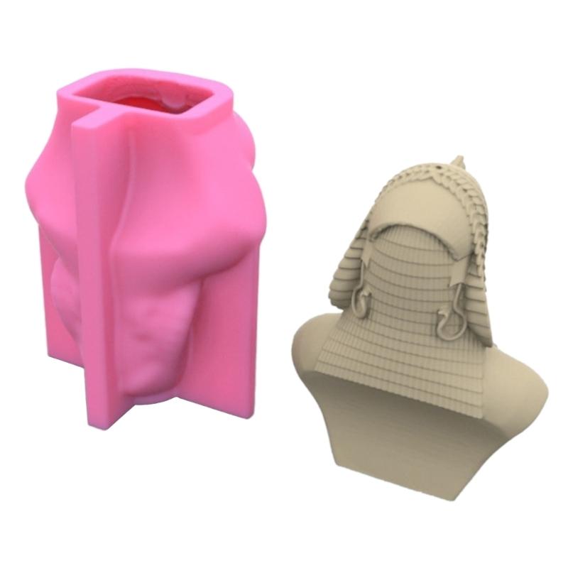 Форма для египетской богини, сделай сам, западная фигура, форма для статуи, эпоксидная форма, ручная работа, формы для свечей, воска, мыла для украшений