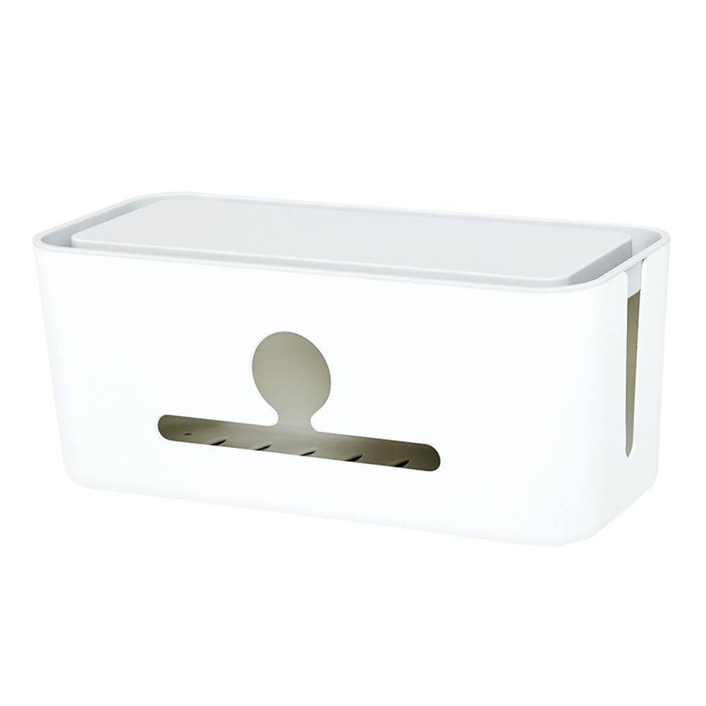 Power Cord Plug Board Storage Box Charger Computer Power Plug-in Cable Storage Box