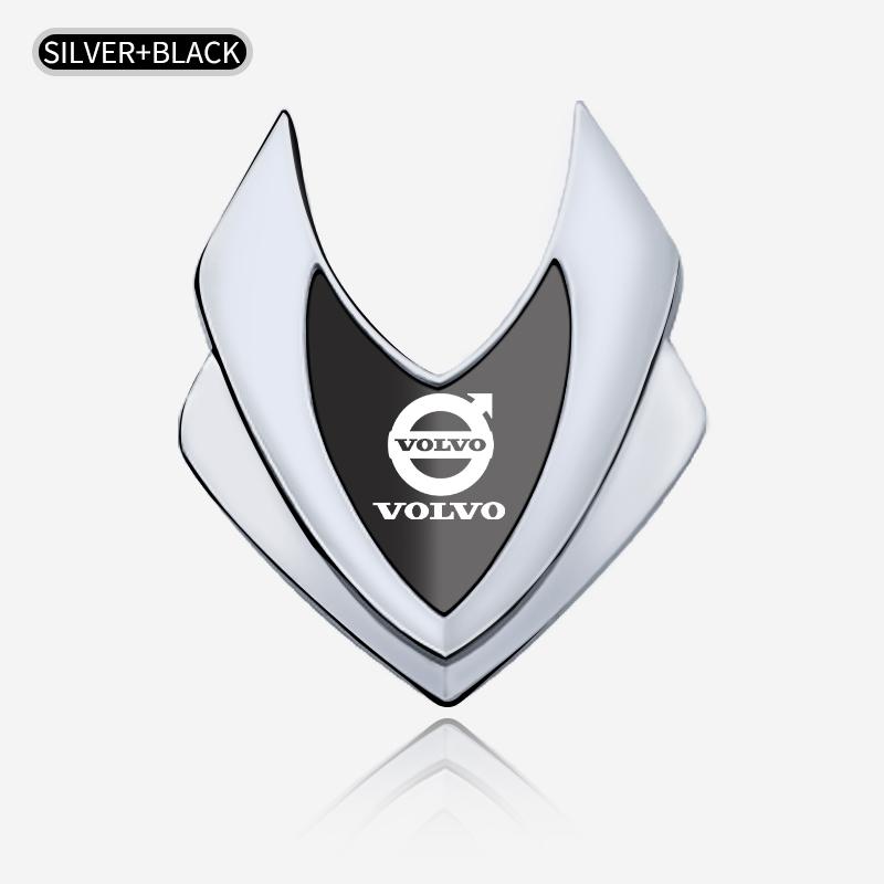 Car Sticker Metal Alloy 3D Badge Side Marking Decorative Car Sticker for Volvo RDESIGN S60 S90 XC40 XC60 XC90 AWD Car Accessorie