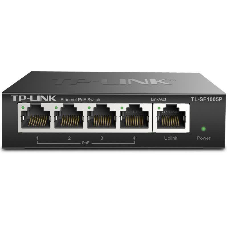TP-LINK TL-SF1005P 5-Port 100Mbps 4-Port PoE Unmanaged Switch