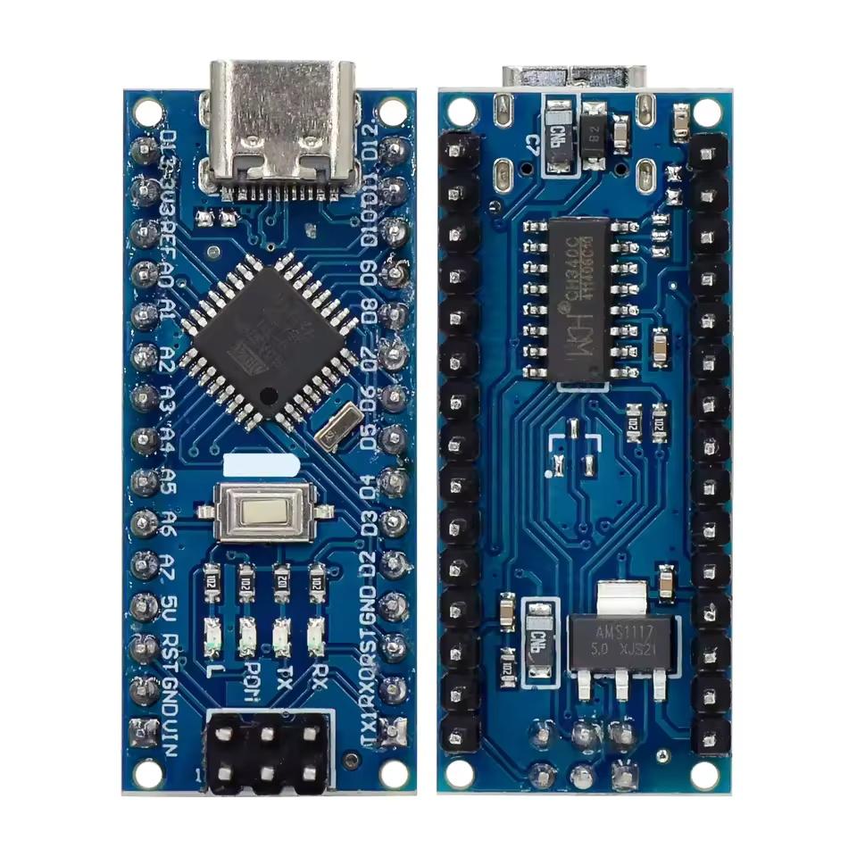 Mini / Type-C / Micro USB Nano 3.0 с загрузчиком совместимый Nano контроллер для arduino CH340 USB драйвер 16Mhz ATMEGA328P