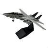 1/100 Палубный истребитель F14 ВМС Сплав и Модель Хрупкий Масштаб 1:100 за