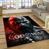 Игры God of War Кратос Мультяшный 3D Ковер для Гостиной Спальни Домашнего Декора, Напольный Коврик Нескользящий Декор для Дивана Придверный Коврик