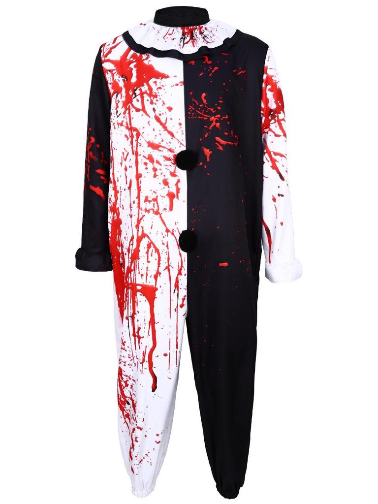 Halloween Horror Clown Costume for Cosplay & Stage Performance