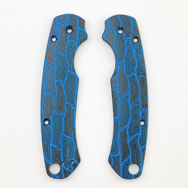 1 пара накладок на рукоятку из композитного материала G10 Damascus для ножа C81 Para 2 C81 Patch Material DIY Accessories