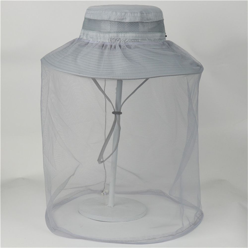 Bee Bug Insect Bee Protection Outdoor Fishing Mosquito Hat Fishing Cap Mesh Hat Head Net