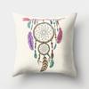 Чехлы на подушки в богемном стиле с перьями «Ловец снов» для дома, гостиной, дивана, украшения автомобиля, поясничная подушка, наволочка