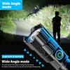 USB Rechargeable LED Flashlight Torch Zoom Flashlights Outdoor Super Bright Camping Lamp Night Fishing Portable Emergency Light