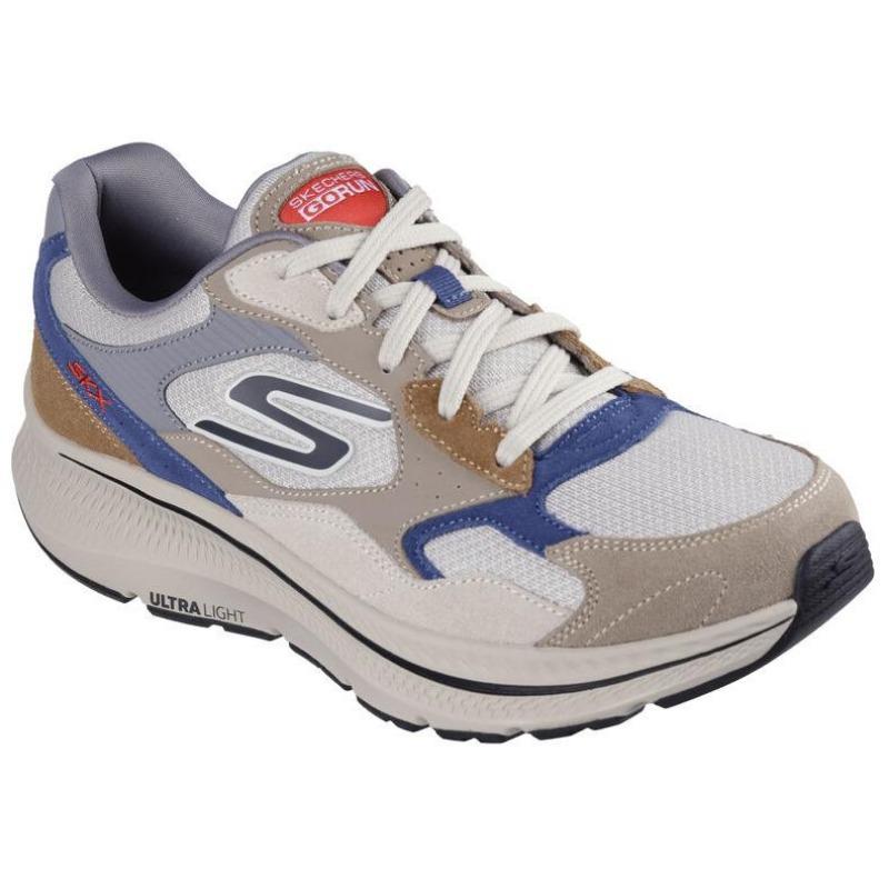 Skechers Go Run Consistent 2.0 Мужские Универсальные Дышащие Амортизирующие Низкие Беговые Кроссовки Тауп 220872-TPMT