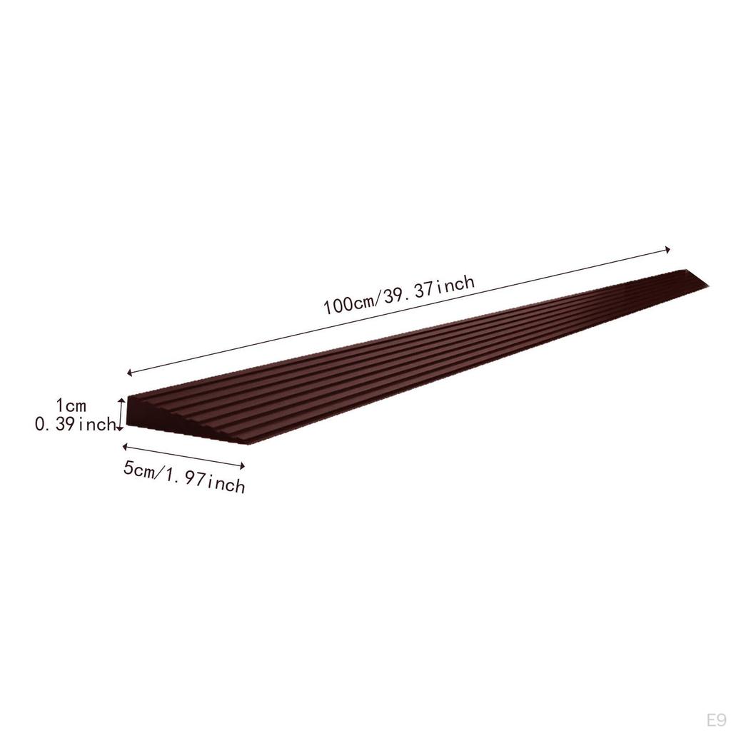 Дверной порог Пандус Подрезаемый Компактный Удобный Простая установка Напольная плитка Не