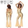 Halloween Retro 70s Disco Costume Sexy Womens Stage Party Dance Performance Outfit