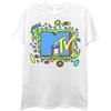 Мужская футболка MTV с логотипом, ретро 90-х