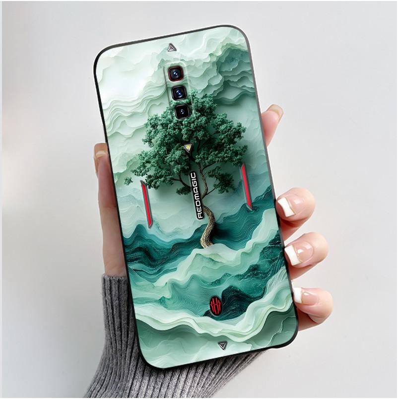 Милый Чехол Для ZTE Nubia RedMagic 6 Pro 5G Fundas Capa Для ZTE Nubia RedMagic 6S Pro Чехол Защитная Крышка Мягкий Силиконовый Корпус