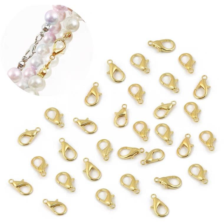 Товары для вечеринок 10 шт./лот DIY модные ювелирные изделия фурнитура для изготовления ювелирных изделий сплав популярный карабин для ожерелья браслет крючки цепи высокое качество