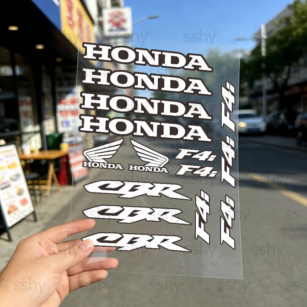 Для HONDA CBR F4i 18 цветов Светоотражающие наклейки на мотоцикл Водонепроницаемые декали для шлема, скутера, топливного бака, ящика для инструментов, гоночные TO0