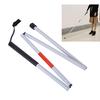Sagit Visually Impaired Blind Walking Stick 4 Section Folding Aluminum Cane 124CM Long