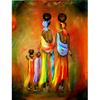 Full 5D Diy Diamond Painting African Woman Child Embroidery Cross Stitch Home Decor Handmade Gift