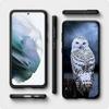 Для iPhone 16 15 Xiaomi Redmi Note 13 12 11 Pro Max X 9 10 8 14 Plus XR Samsung Galaxy A15 S24 S23 S22 S20 FE Huawei OPPO Owl Bird черный чехол для телефона