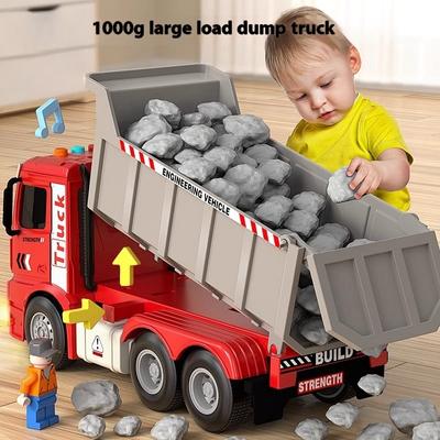 Мальчики Инженерный грузовик Большой грузовик Самосвал Крупногабаритный большой Chenghai Детский игрушечный автомобиль Автомобиль