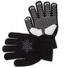 Rhinestone Figure Skating Gloves Palm Protection Kids Skating Mittens  Winter Sports