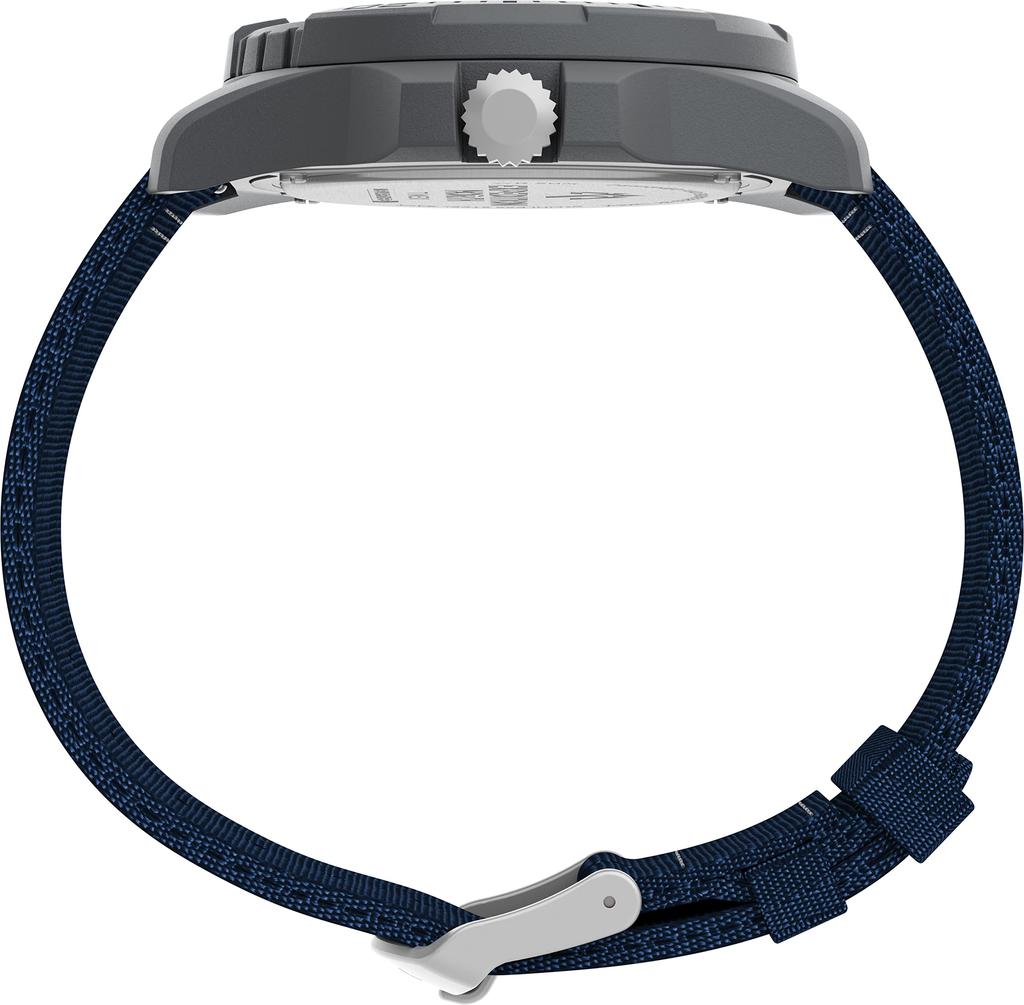 Часы Expedition Ocean Expedition Ocean Blue Dial Ocean Пластик Минеральное стекло Solar 5 ATM Водонепроницаемость 44MM Часы TW2V40300 Синий [TIMEX] Фридайвинг