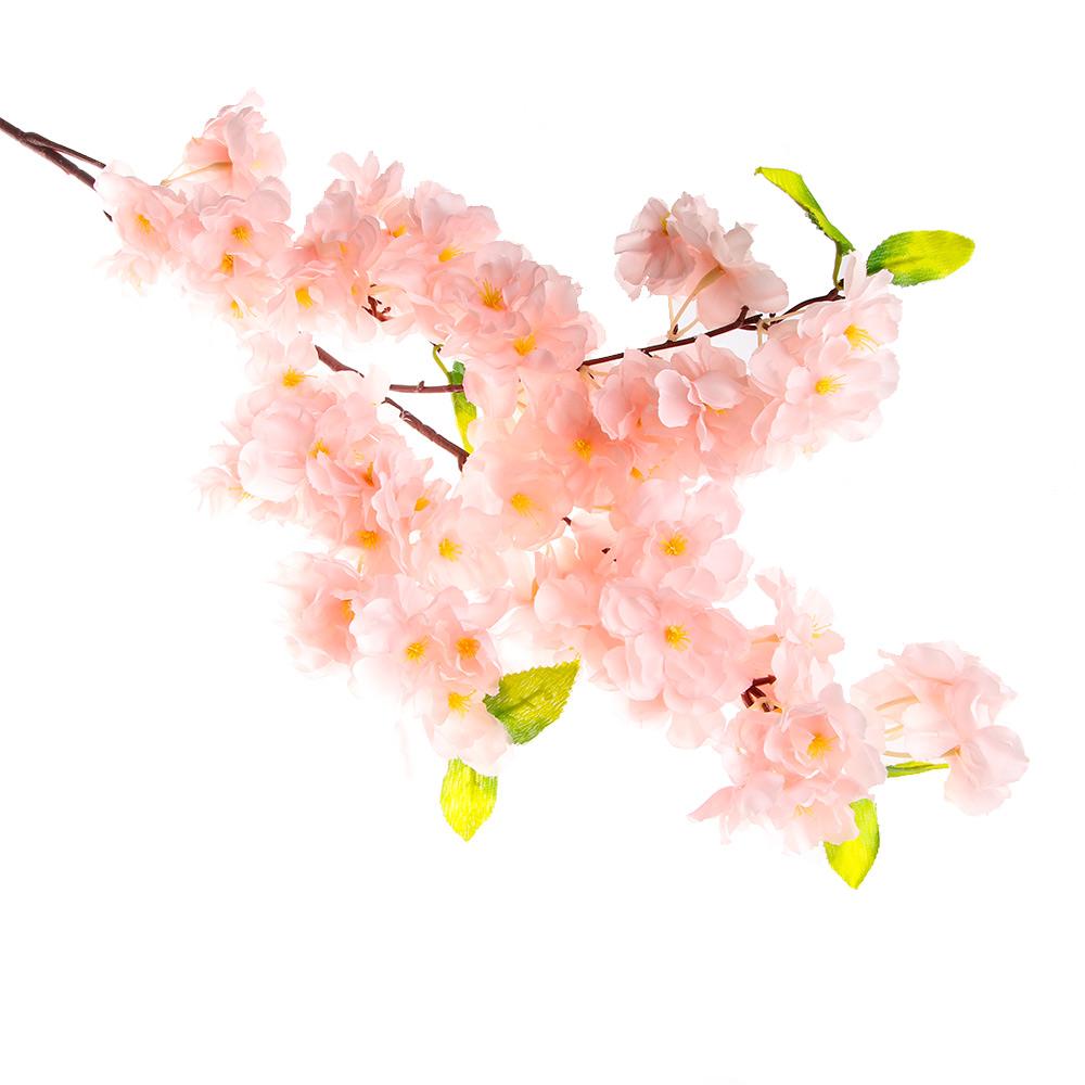 Букет шелковый свадебный декор 4 ветки искусственный цветок искусственная сакура цветущая вишня украшение дома