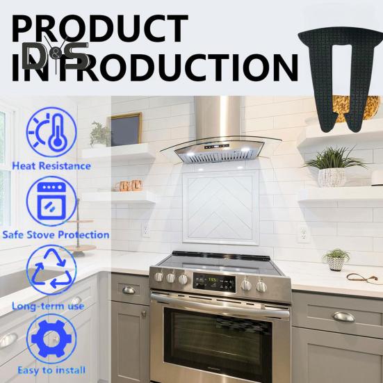 Gas Stove Knob Locks Child Safety Covers Heat Resistant Baby Pet Proof Oven Locks Easy Install Prevent Accidental Touch Stove Control Knob Guard