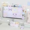 Cartoon Animal Plush Pendant Soft Key Chain Lovely Cartoon Clip Doll Toy  Birthday Gift